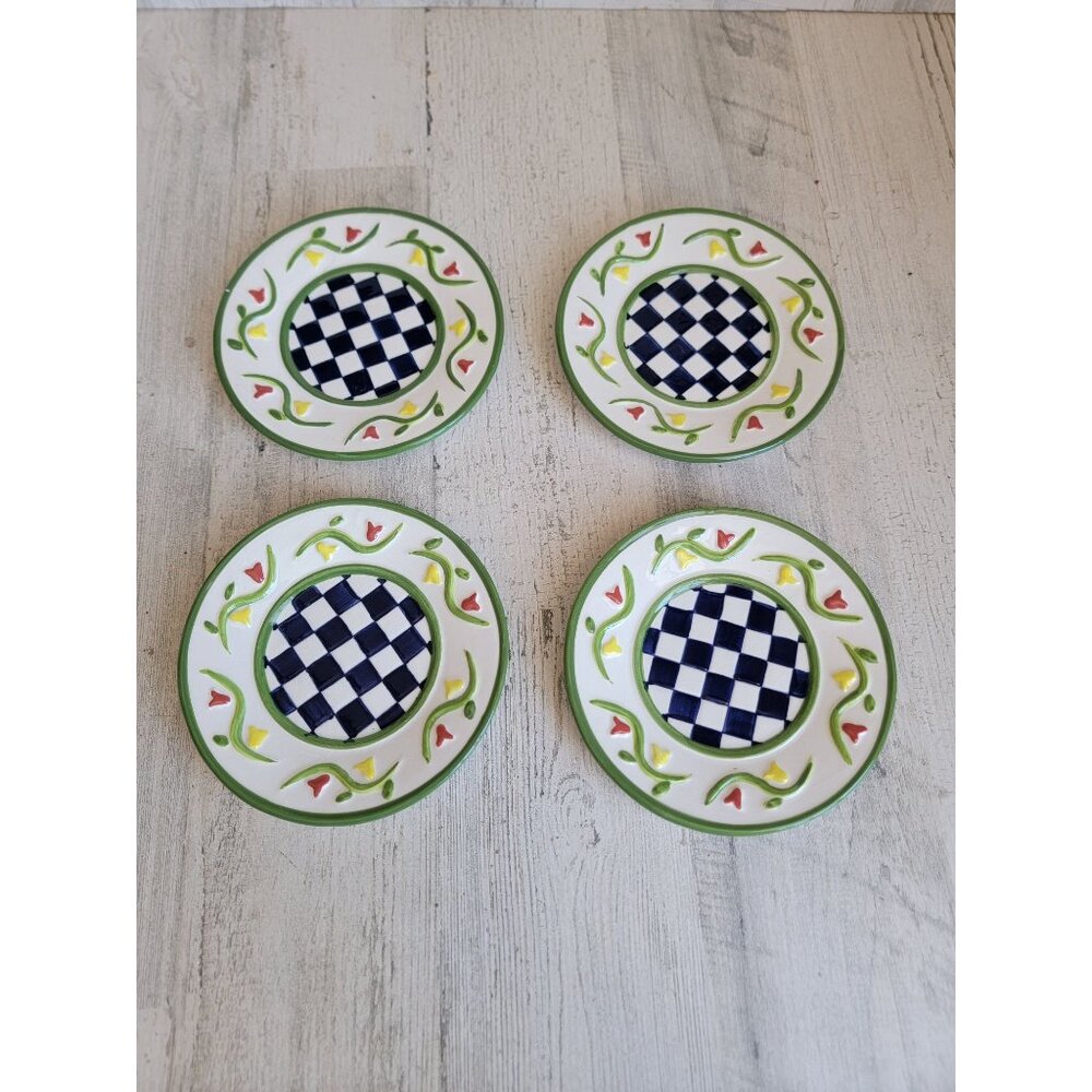 Vintage Mercuries‎ spring teacup plate flower set